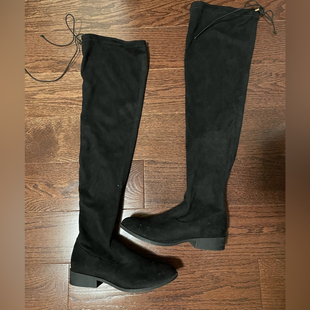 Over The Knee Black Women’s Boots